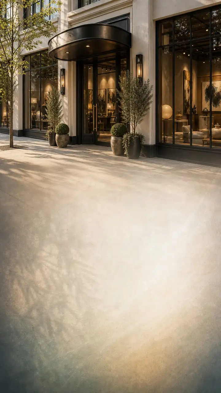 Design-shop facade