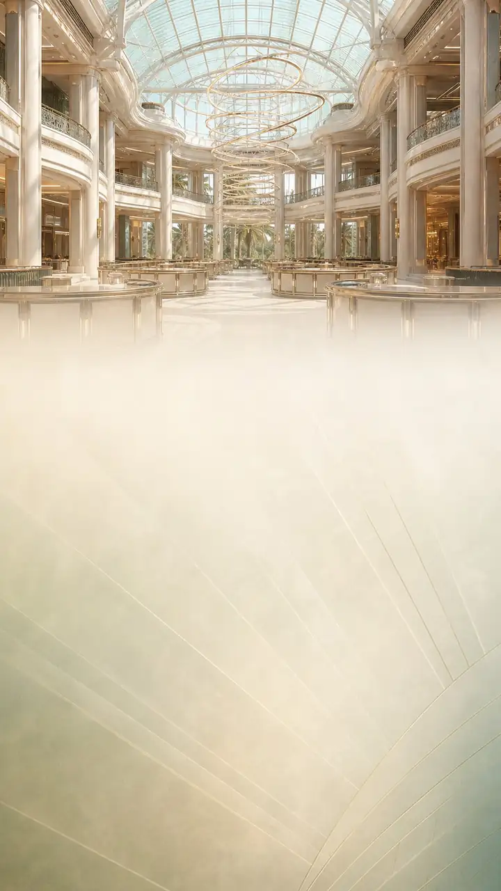 Daylit gaming atrium