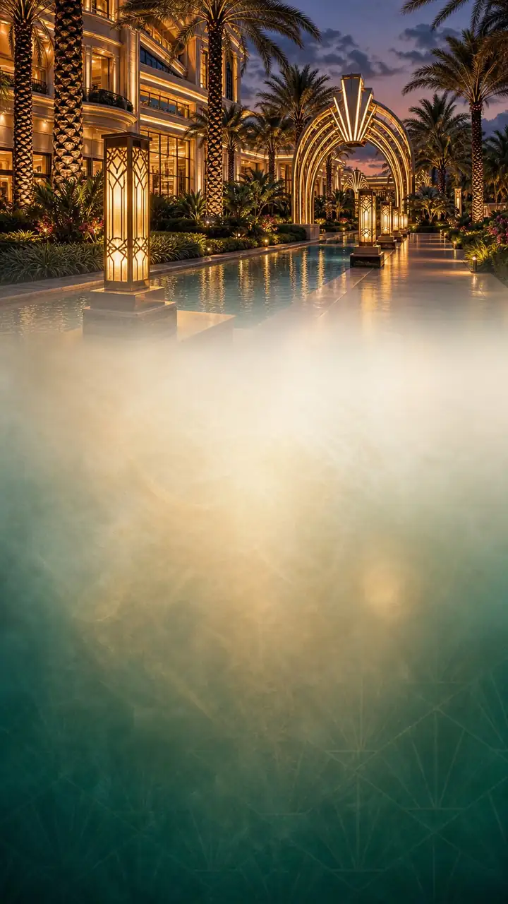 Gaming garden promenade