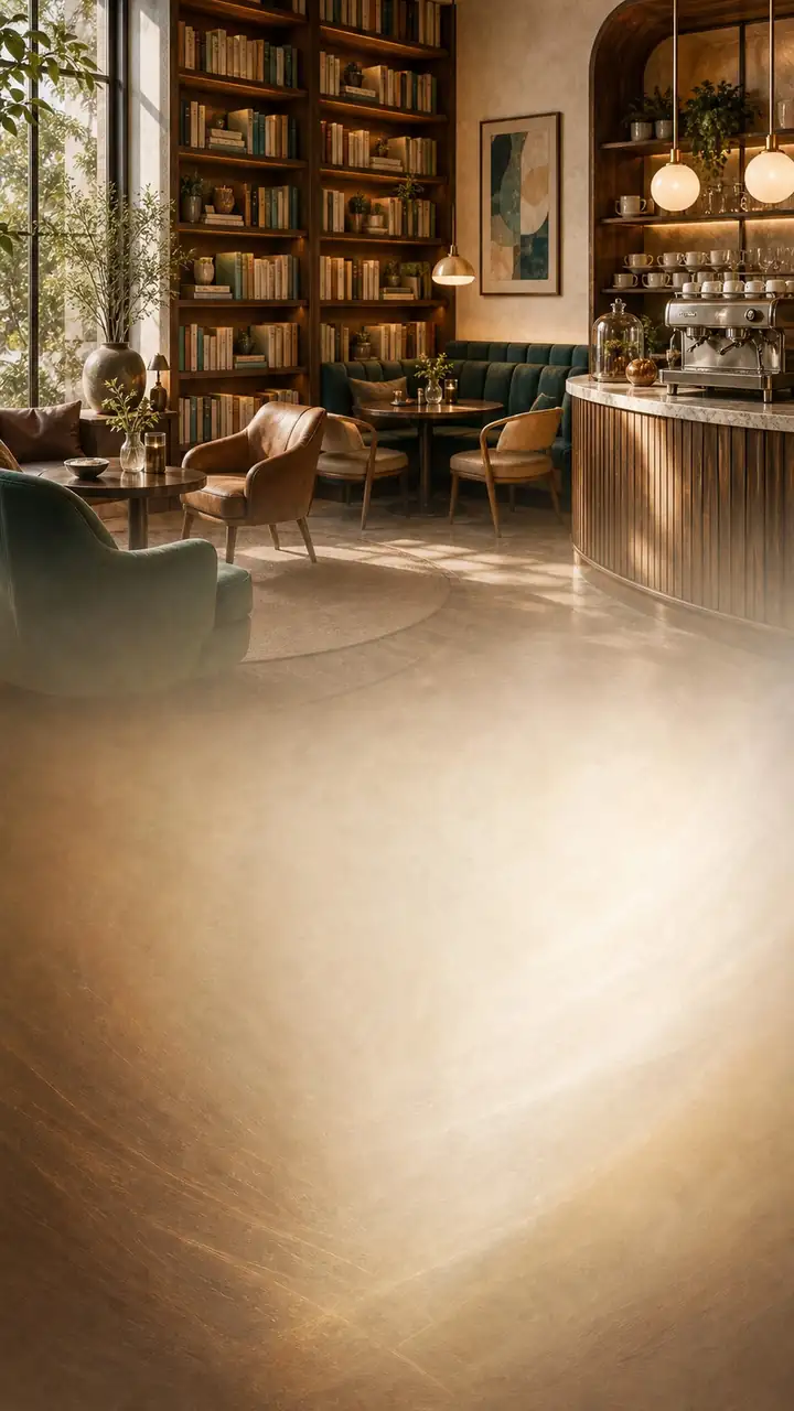 Bookstore cafe nook
