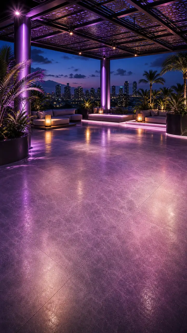 Amethyst dance terrace