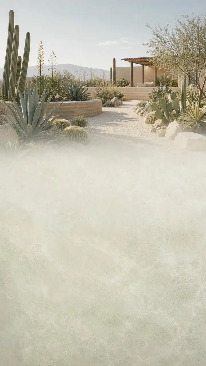 Desert botanical garden