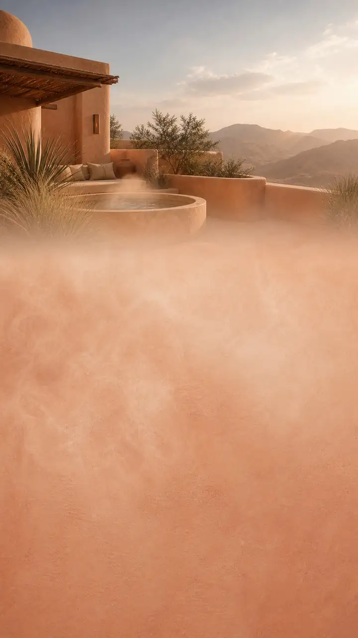 Terracotta adobe spa