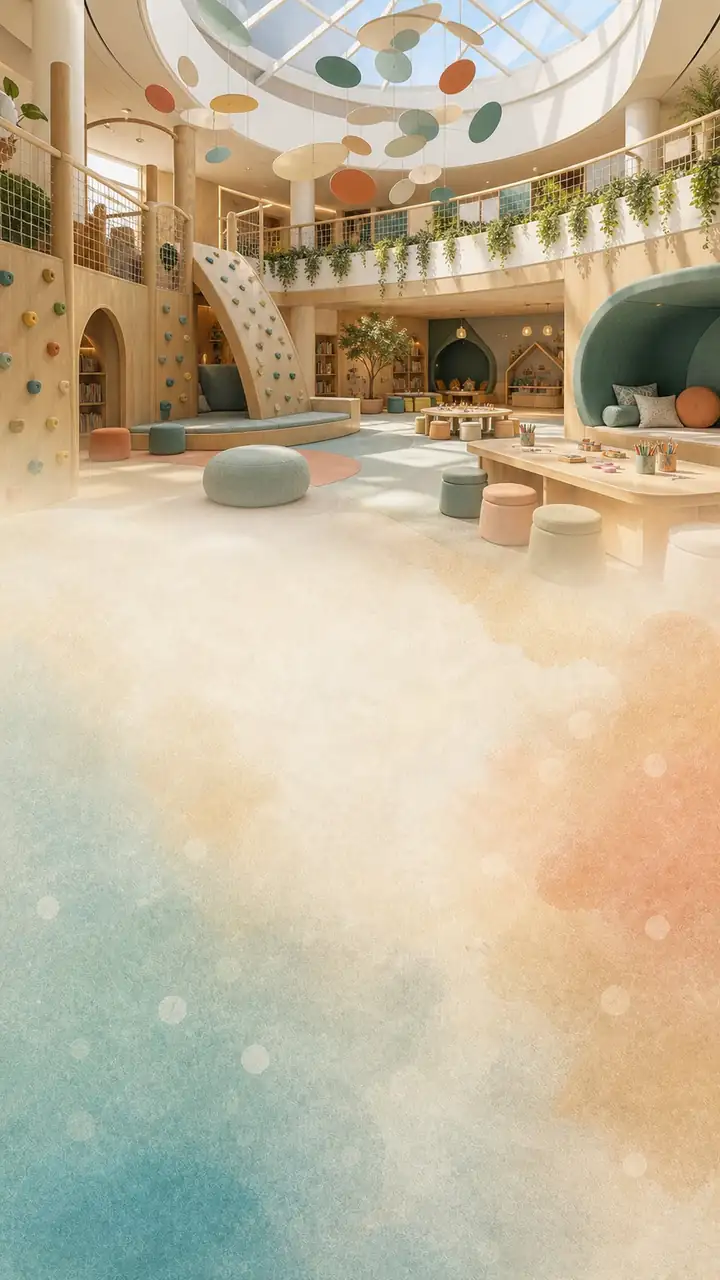 Indoor play atrium