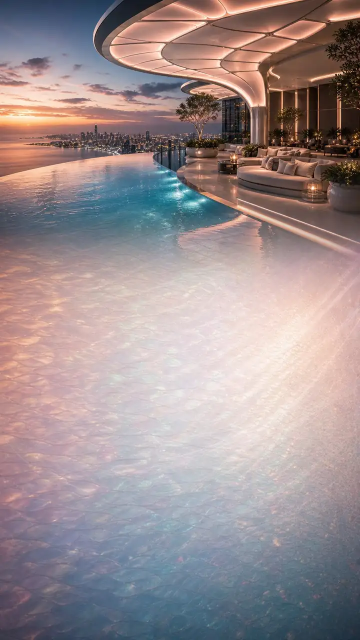 Adaptive-light pool