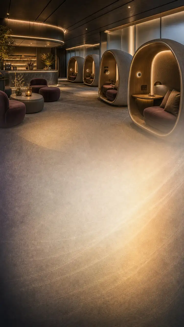 Capsule lounge hotel