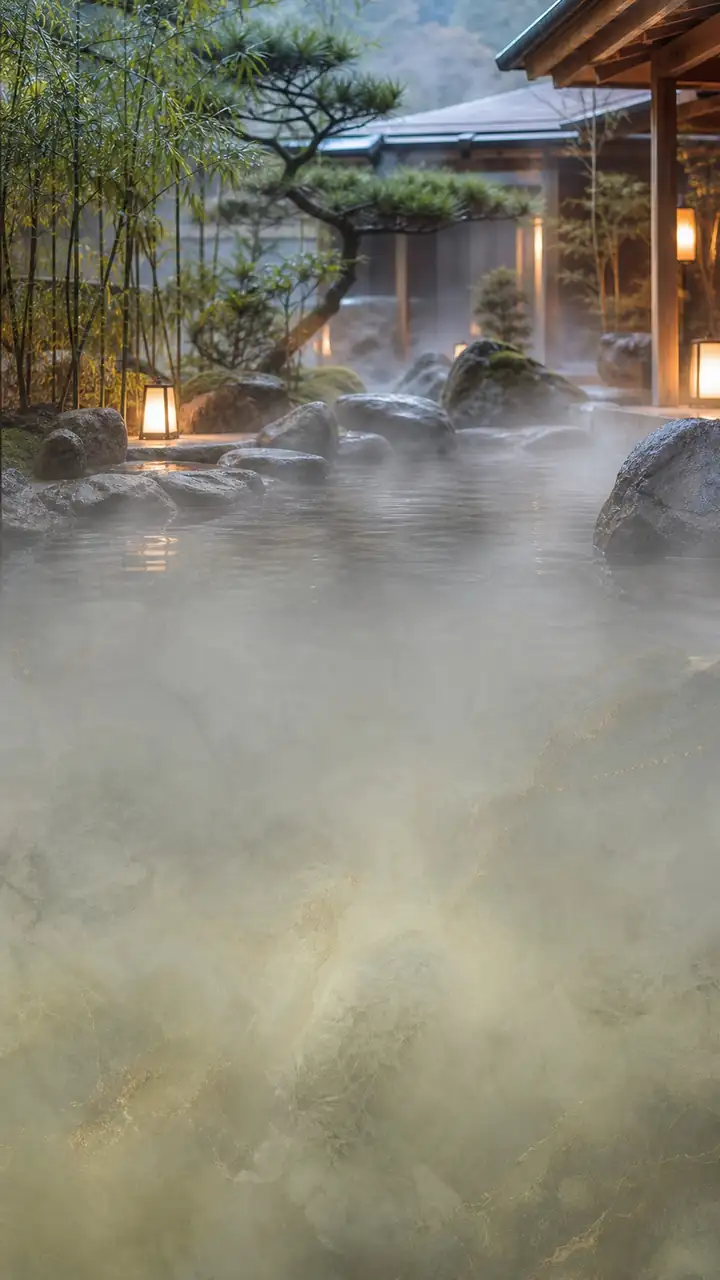Onsen garden ryokan