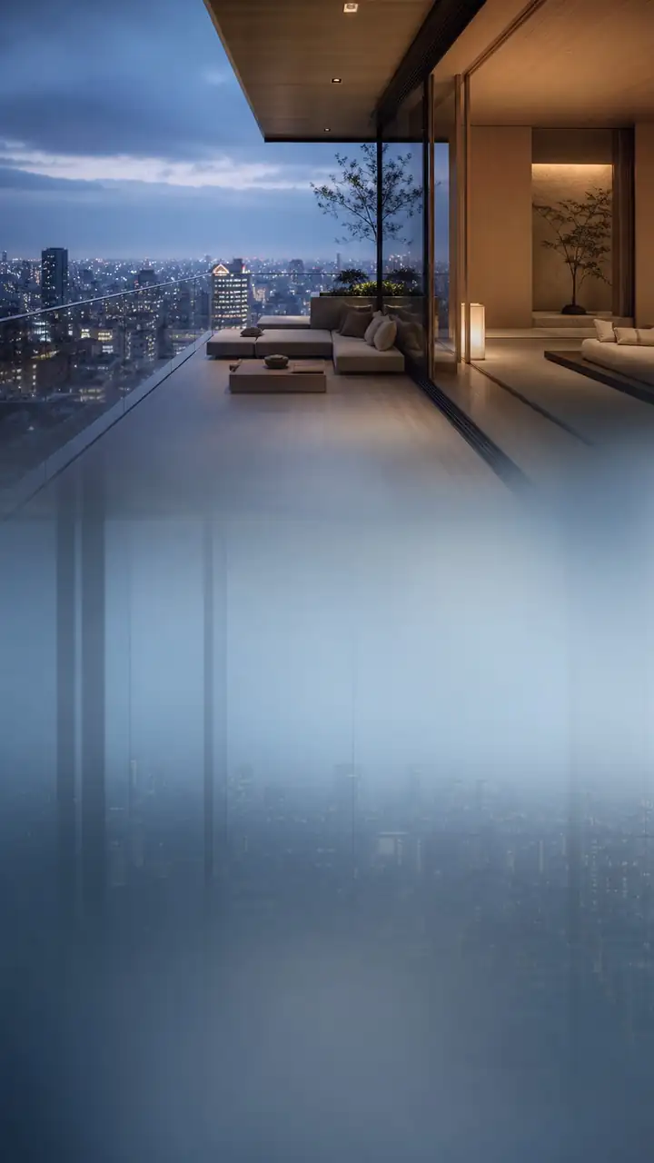 Tokyo zen skyline
