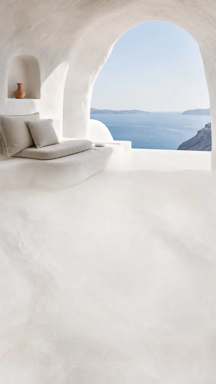 Cycladic cave suite
