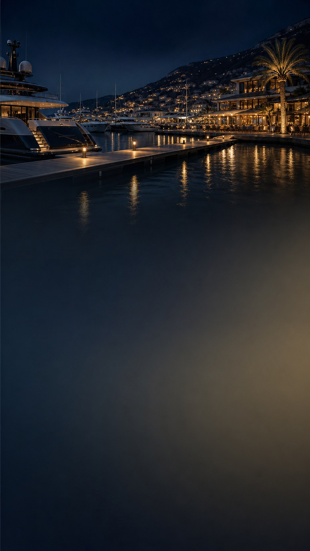 Deep marina night
