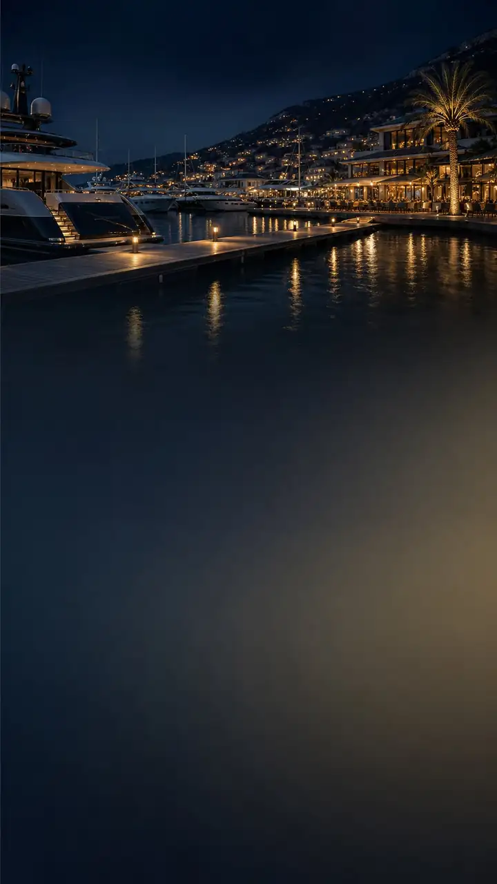 Deep marina night