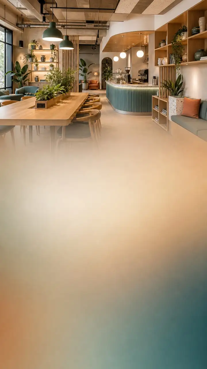 Cowork cafe hostel