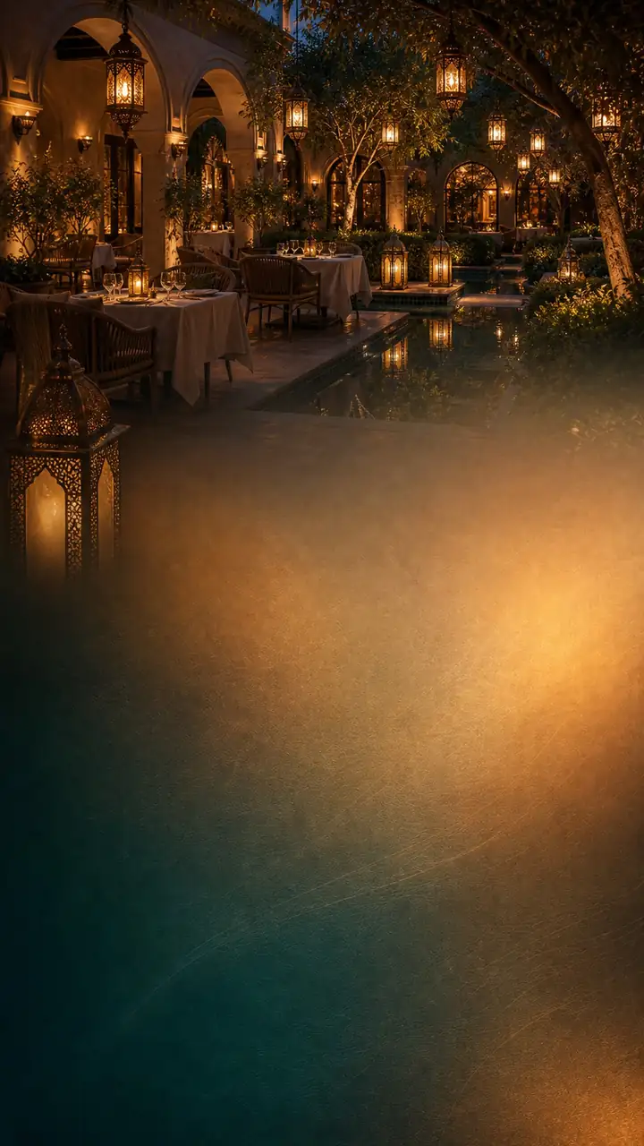 Lantern night dining