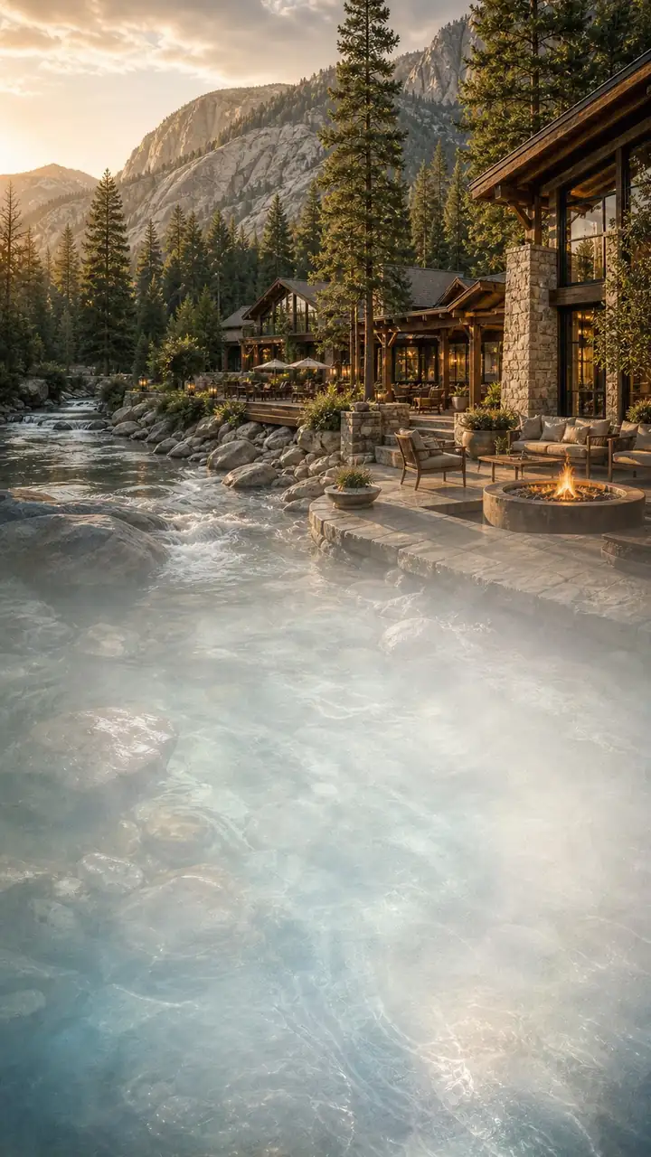 River lodge retreat