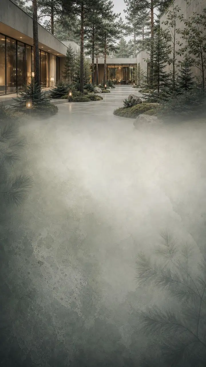 Pine courtyard hotel
