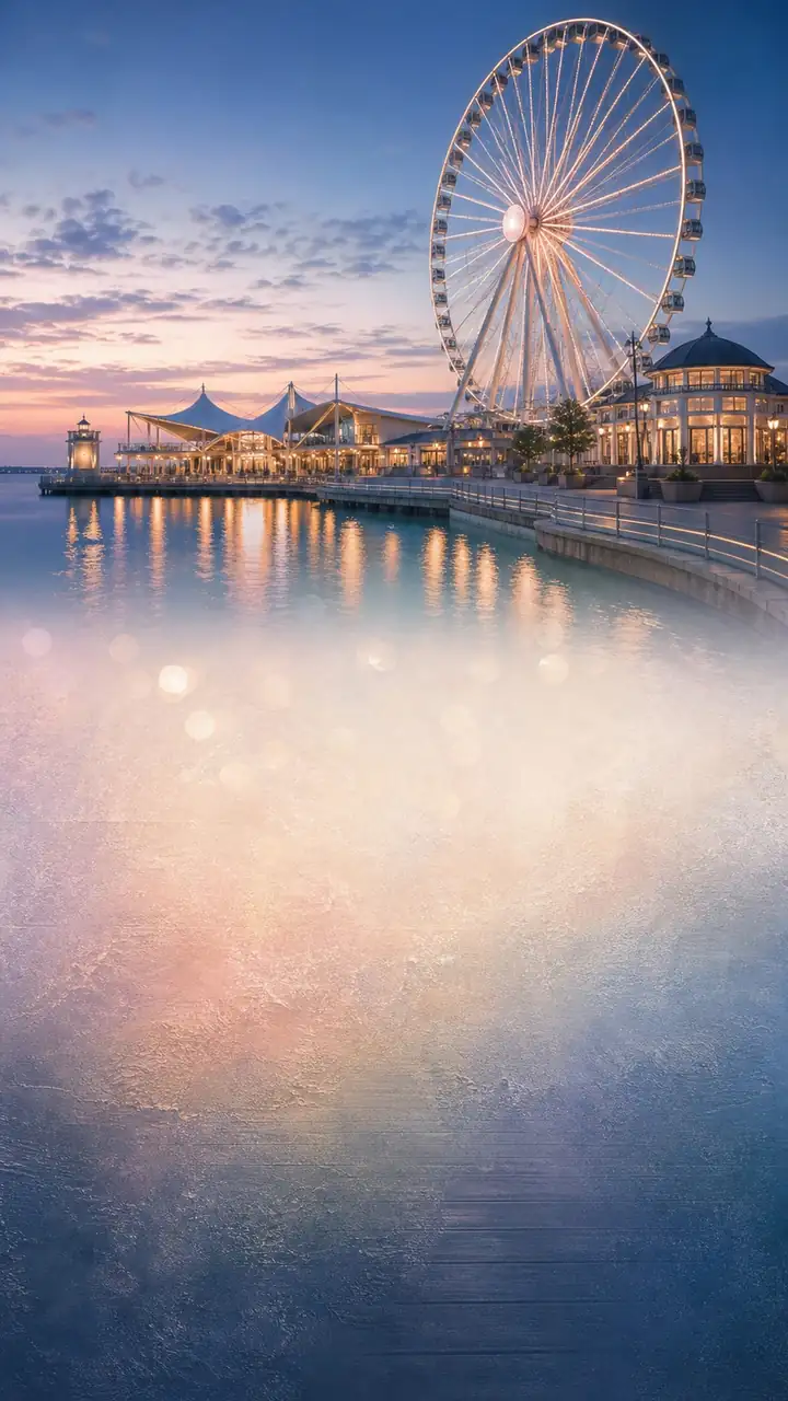 Observation wheel harbor