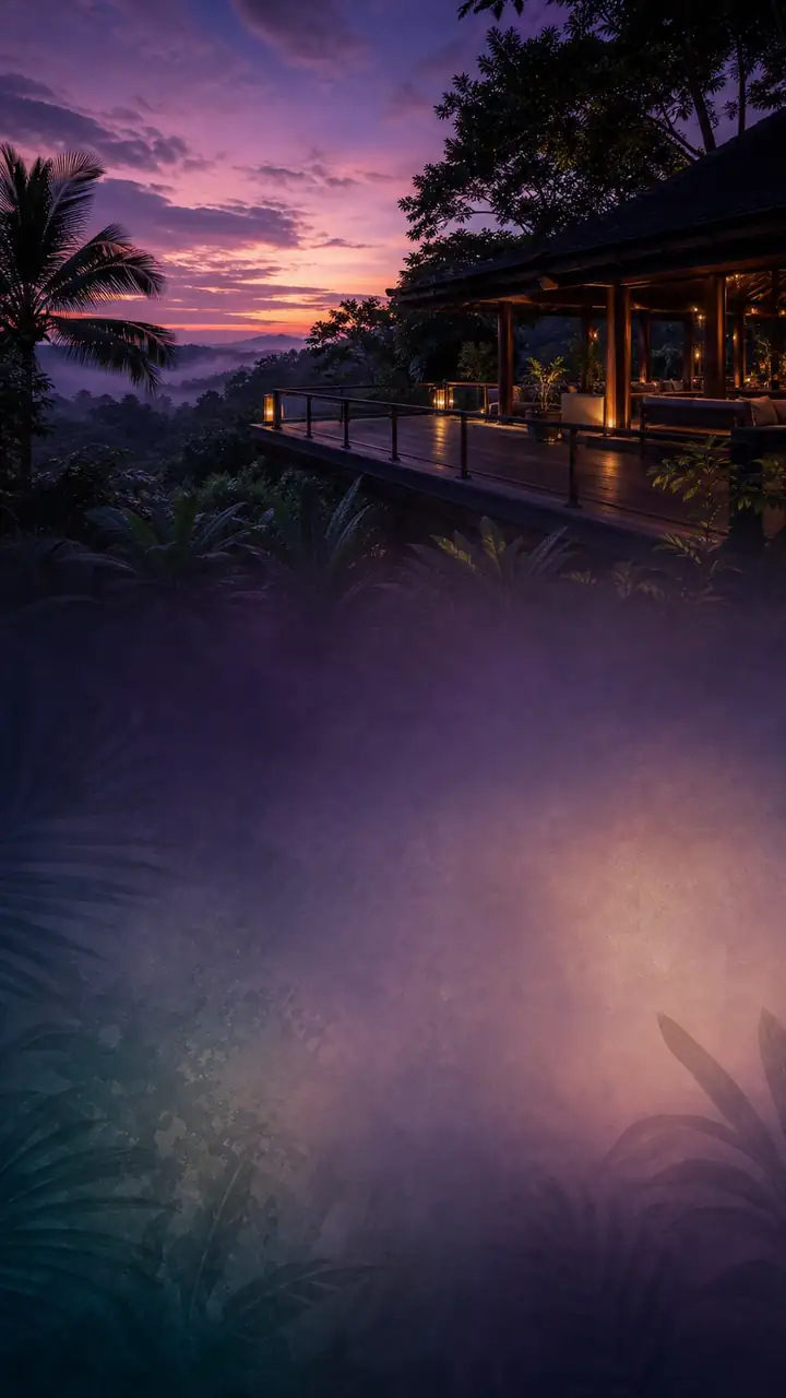 Heliotrope jungle dusk