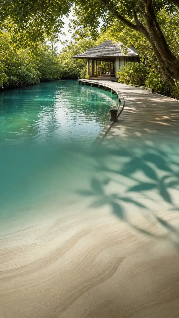 Mangrove lagoon sanctuary