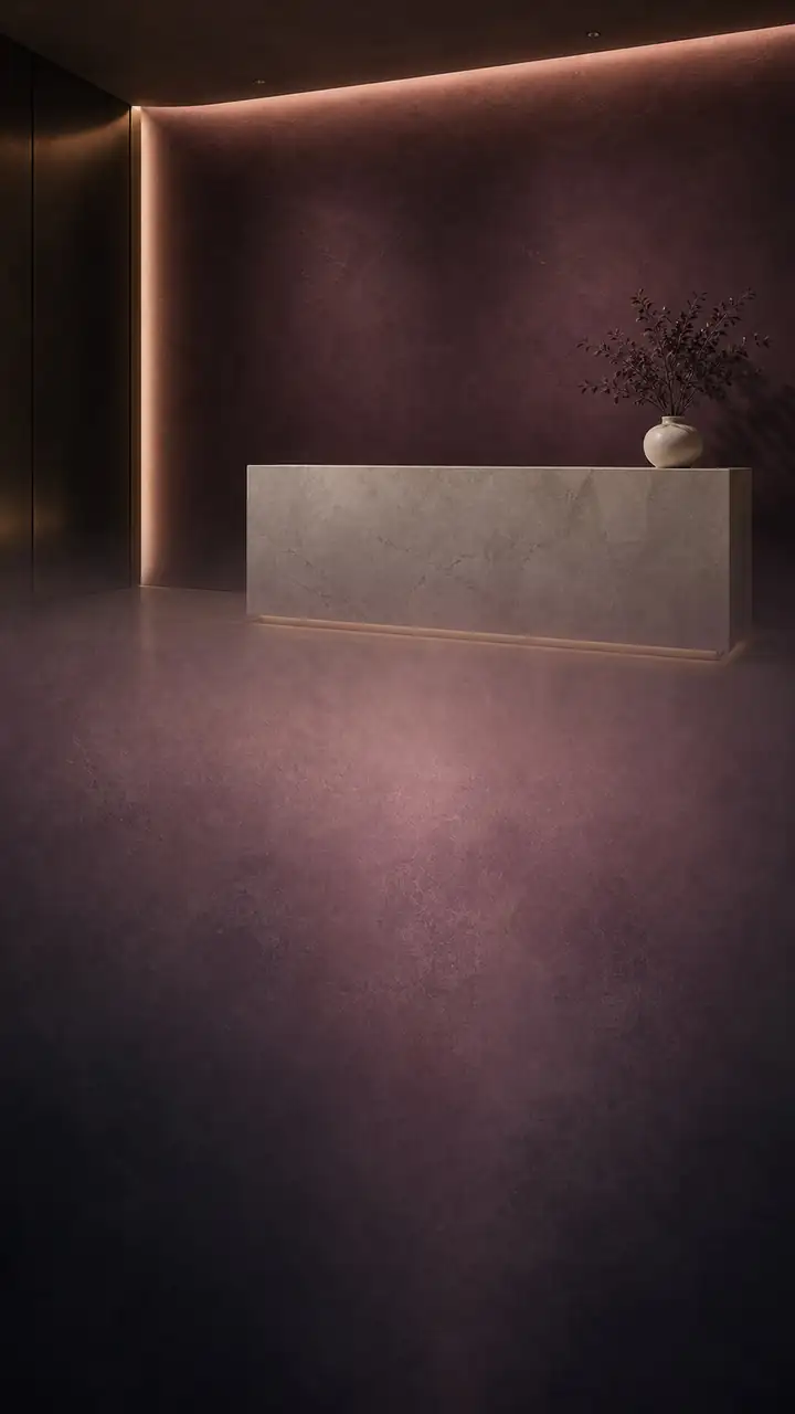Aubergine ink salon