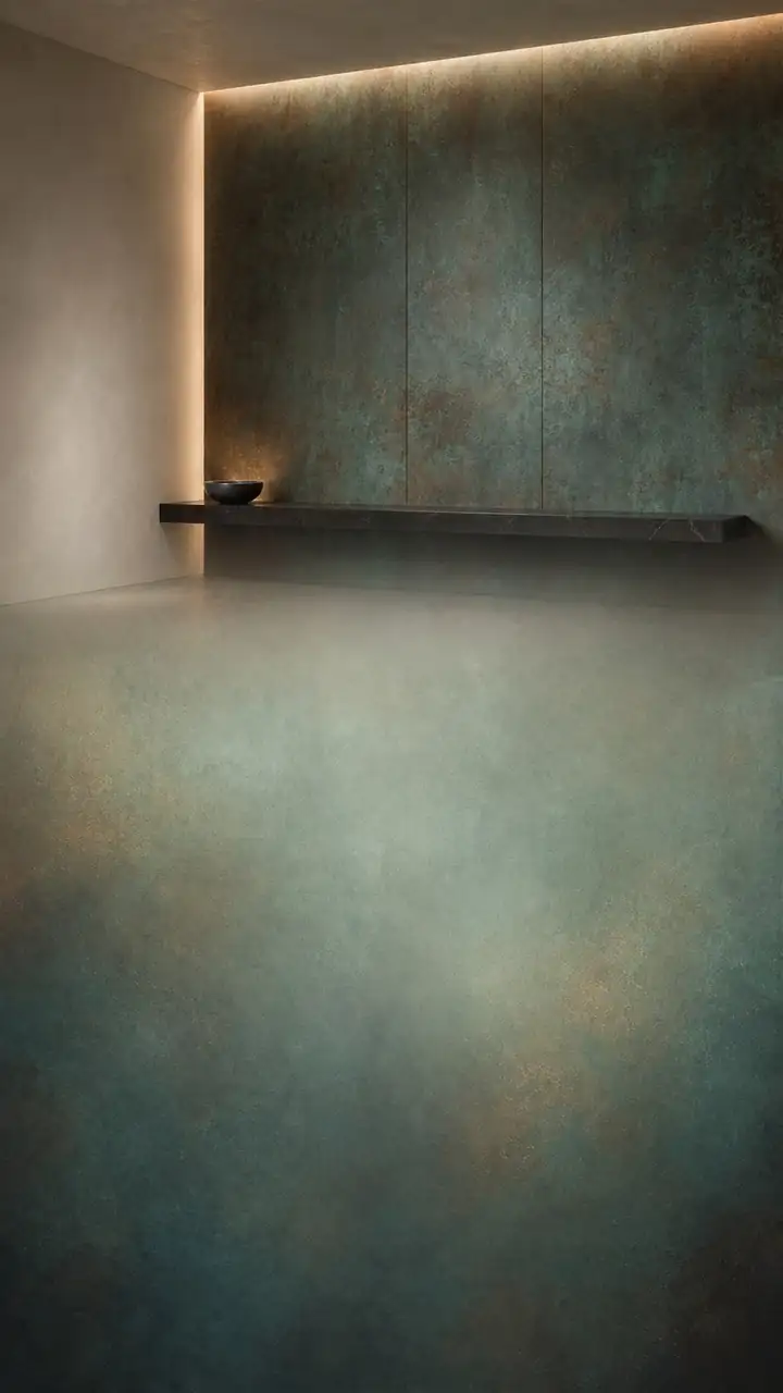 Oxidized copper calm