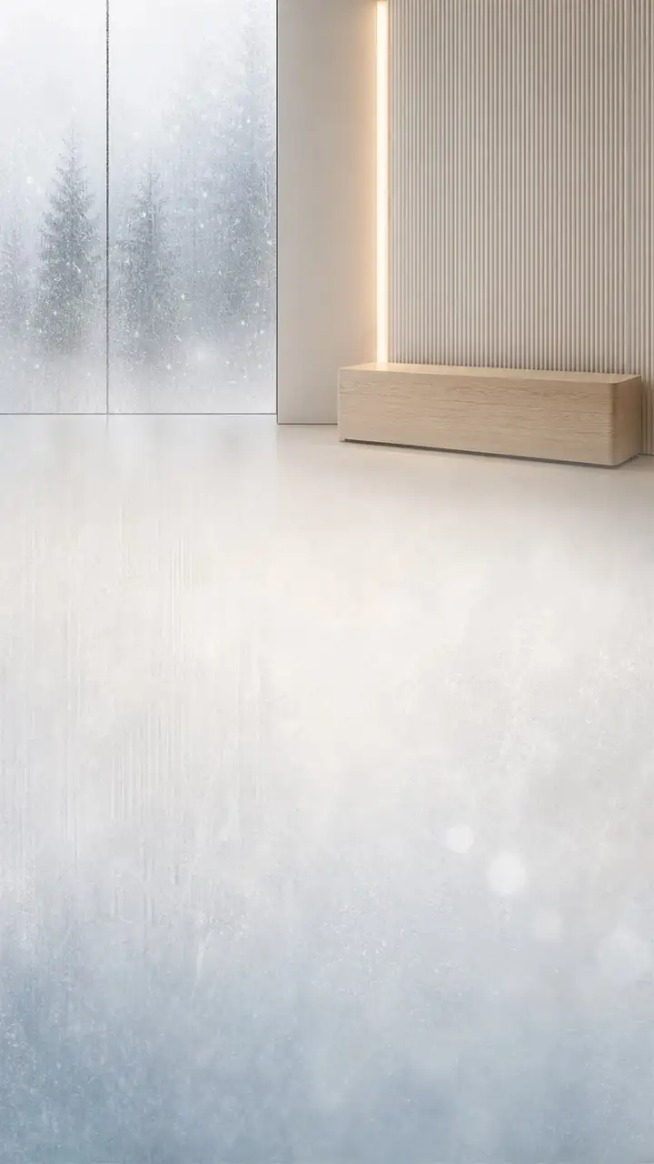 Snow glass quiet
