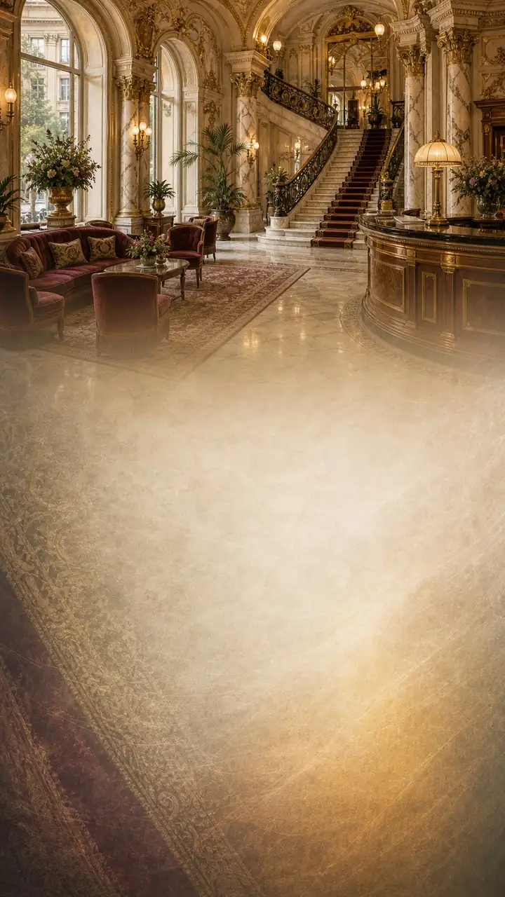 Belle epoque grand hotel