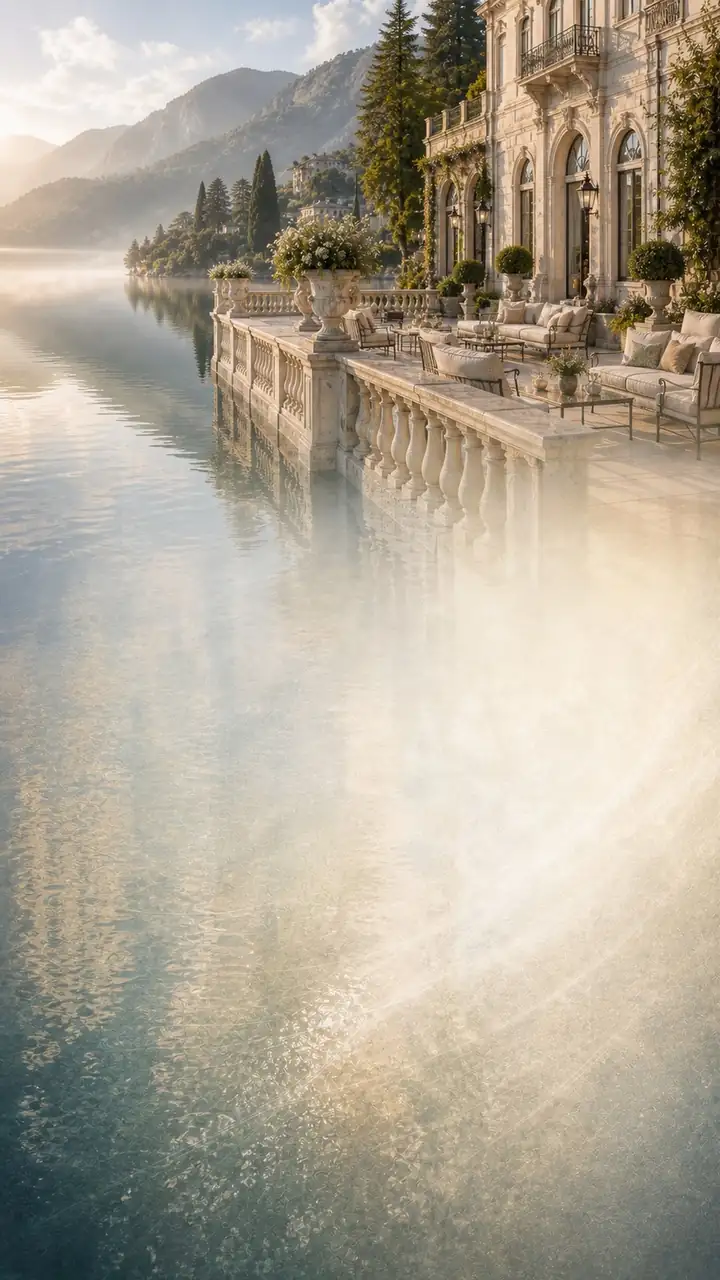 Lake palace terrace