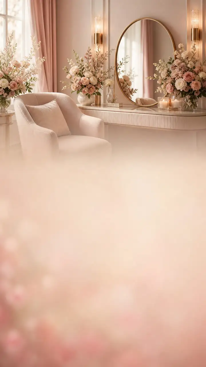 Floral bridal suite