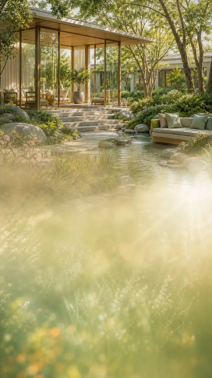 Recovery garden pavilion