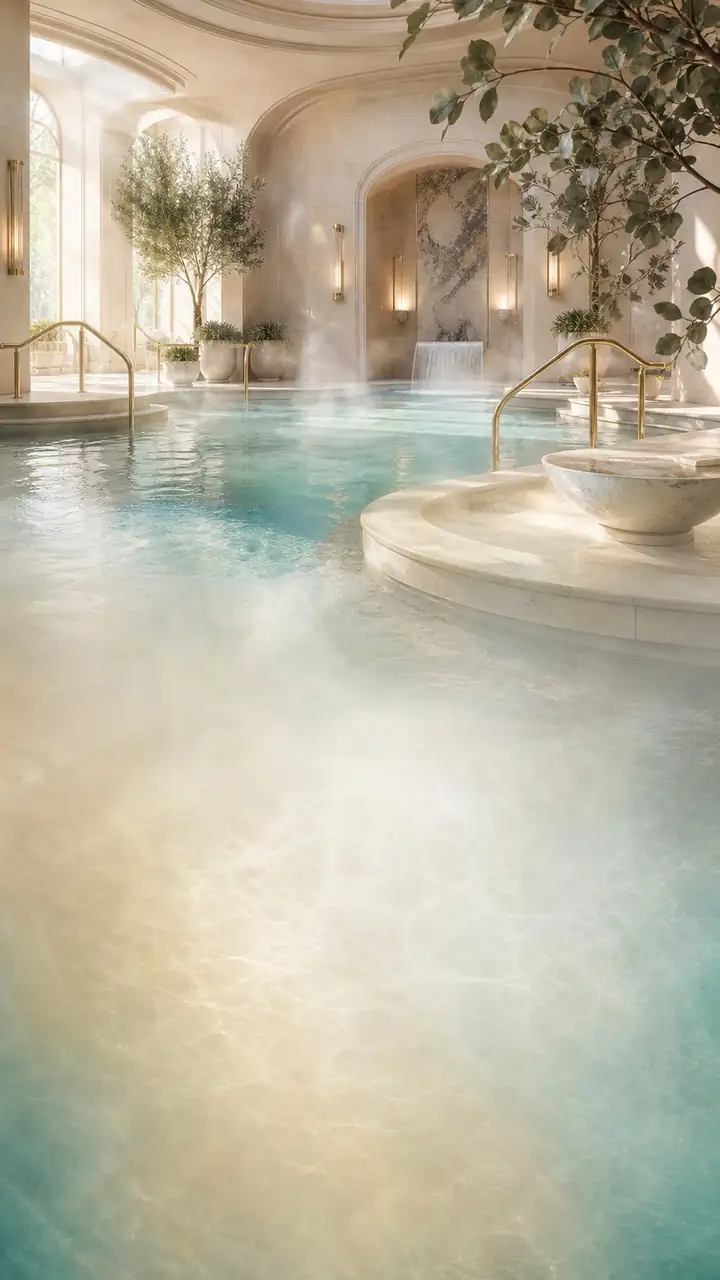 Thermal mineral spa