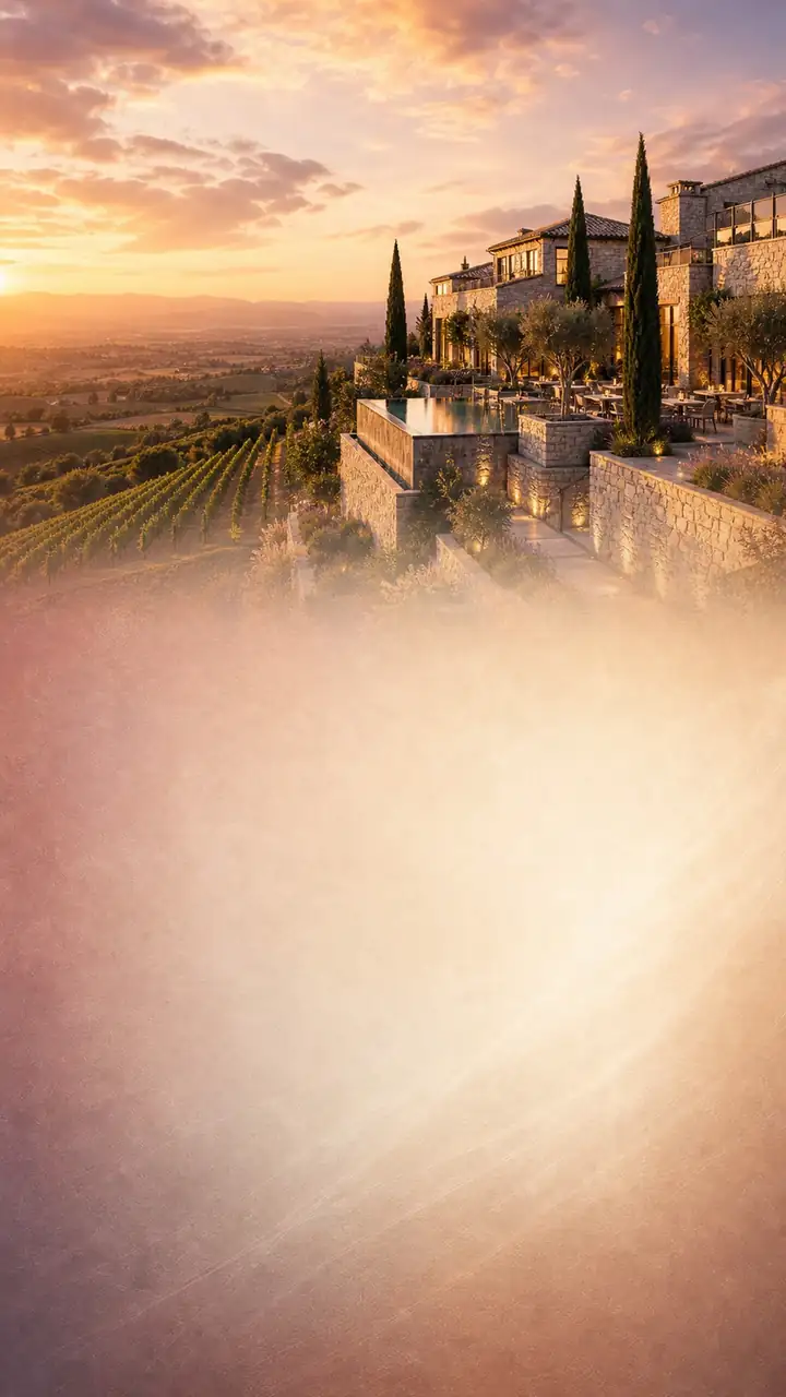 Hilltop winery estate