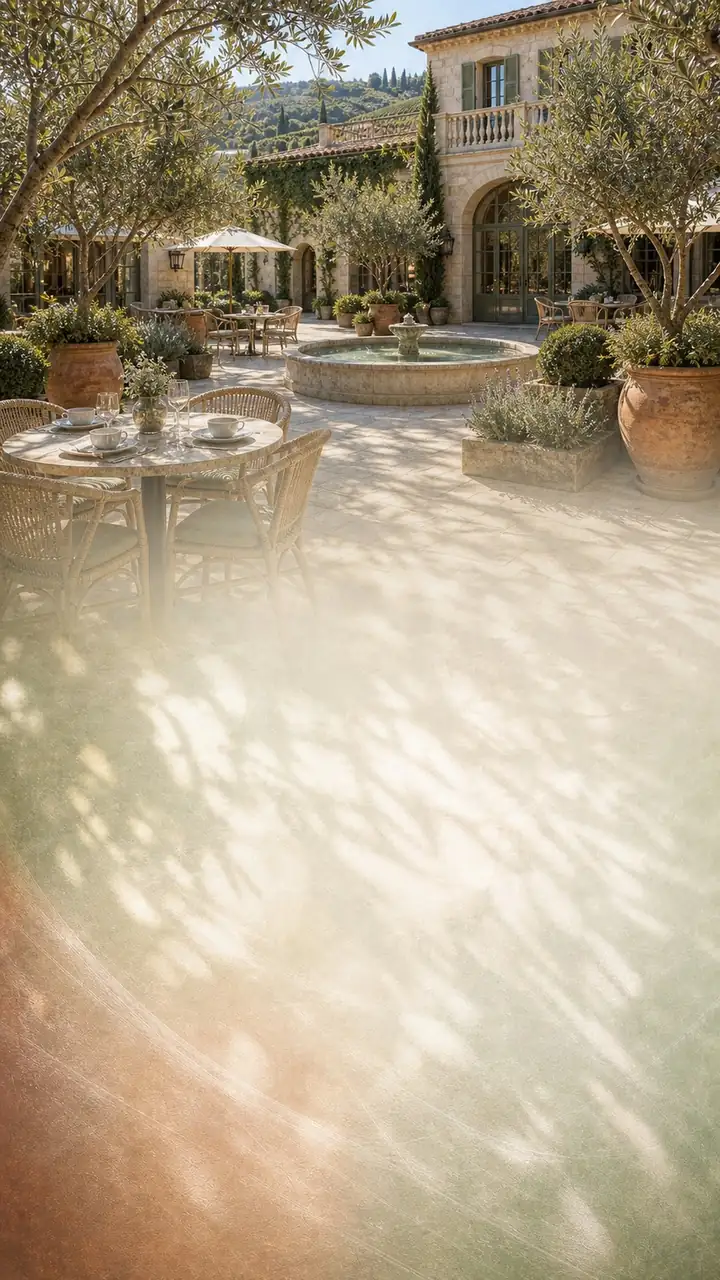 Olive courtyard estate