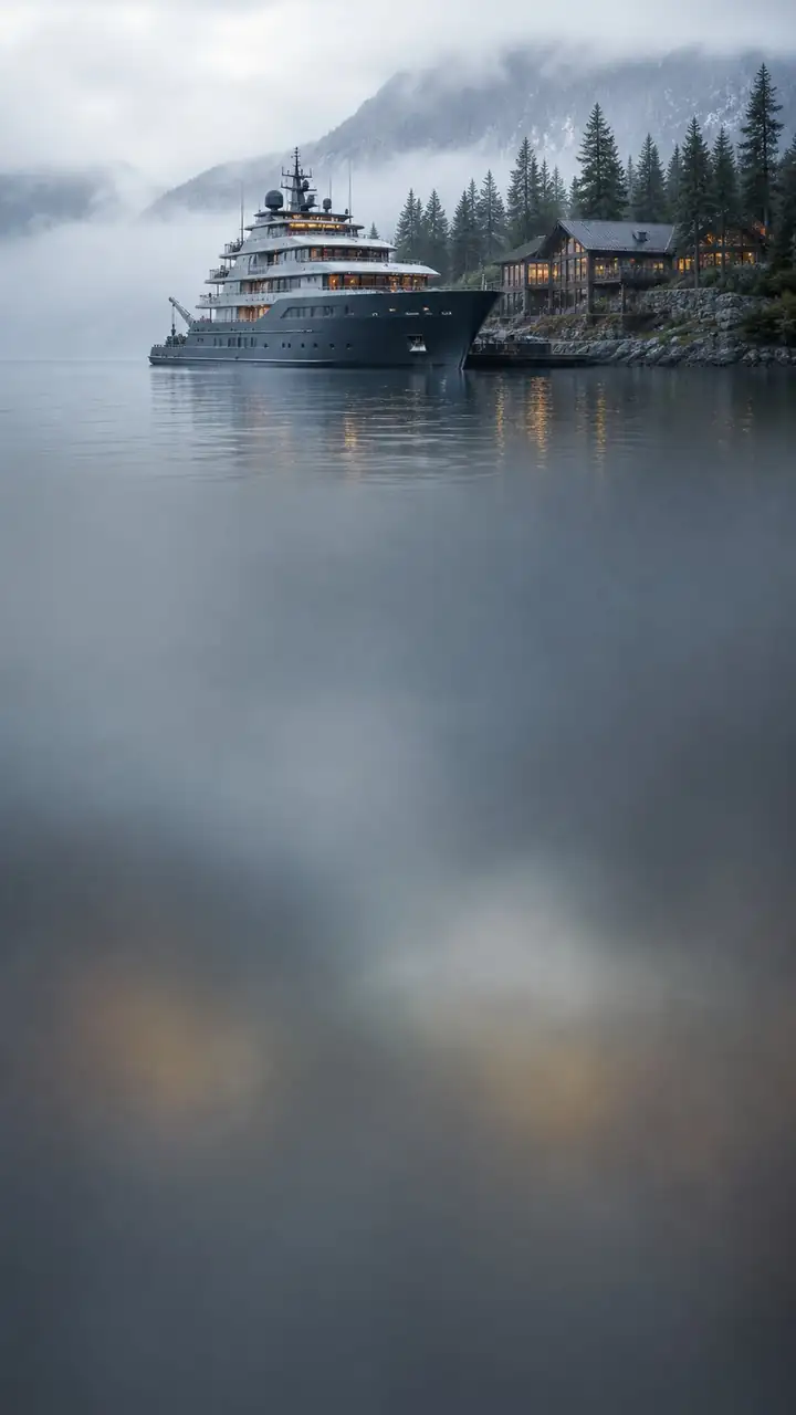 Expedition yacht harbor