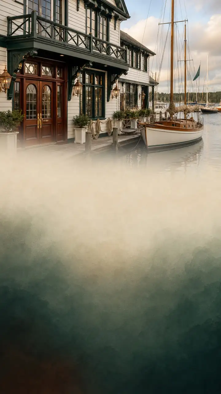 Heritage sailing clubhouse