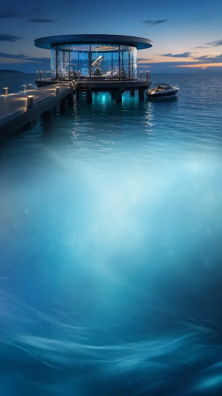 Marine observatory pavilion