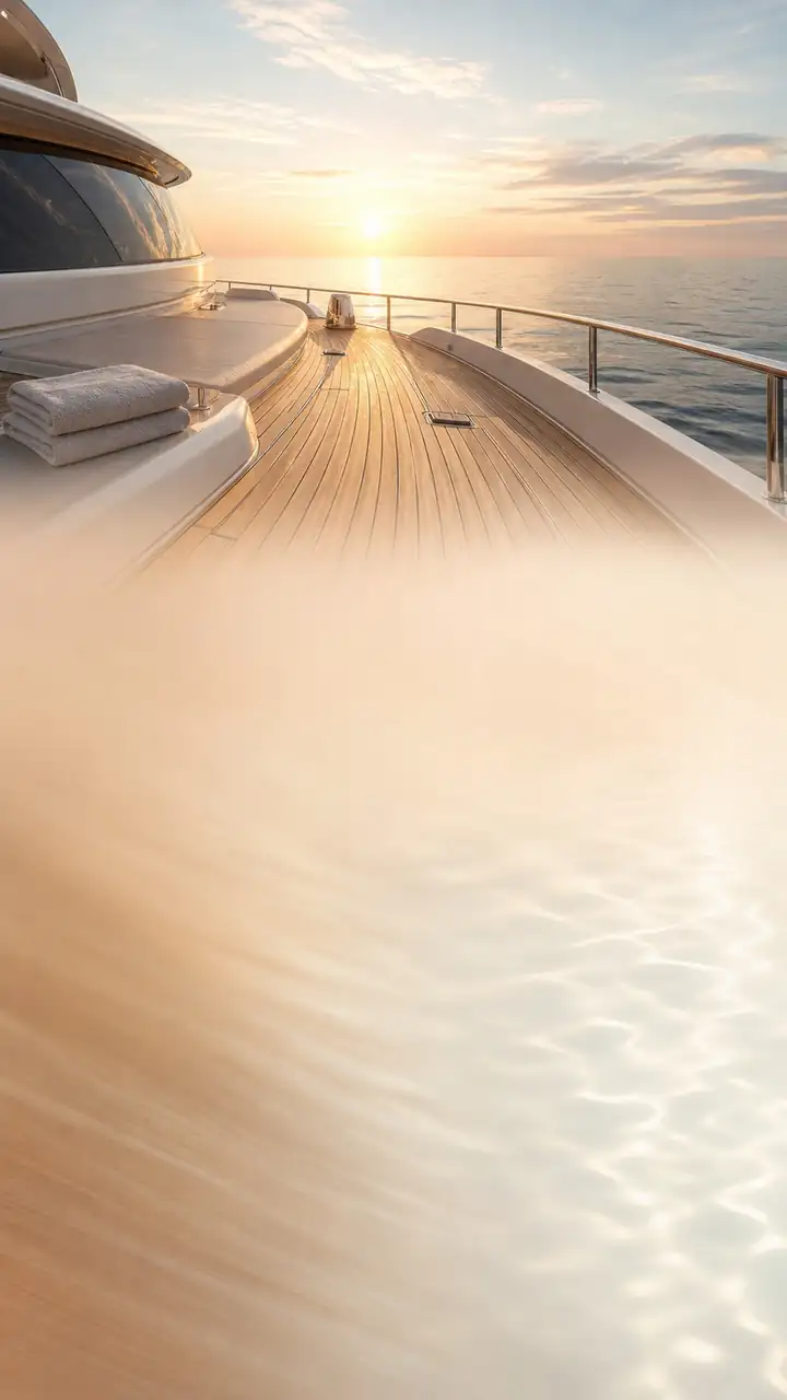 Teak deck sunrise suite